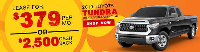 2019 Toyota Tundra SR5 4x4 Double Cab 5.7L V8