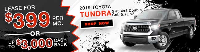 2019 Toyota Tundra SR5 4x4 Double Cab 5.7L V8