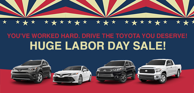 Drive The Toyota You Deserve!