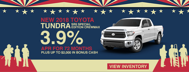 New 2018 Toyota Tundra SR5 Special Edition CrewMax