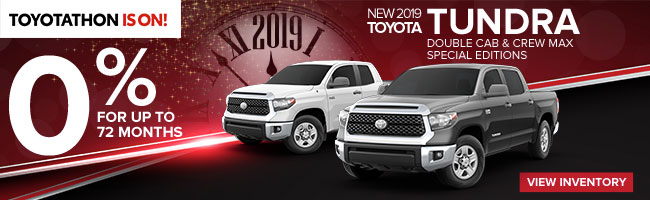 2019 Toyota Tundra Double Cab & Crew Max Special Editions