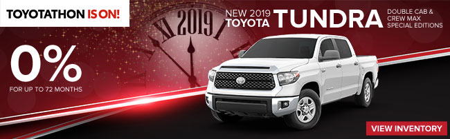 2019 Toyota Tundra Double Cab & Crew Max Special Editions
