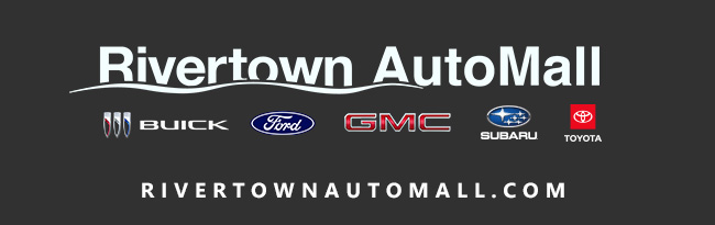 Rivertown AutoMall logo of brands