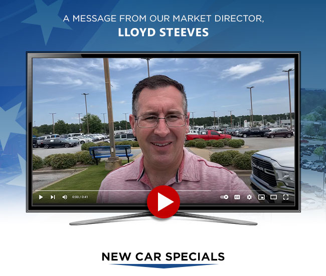 a video message from Lloyd Steeves, our market director