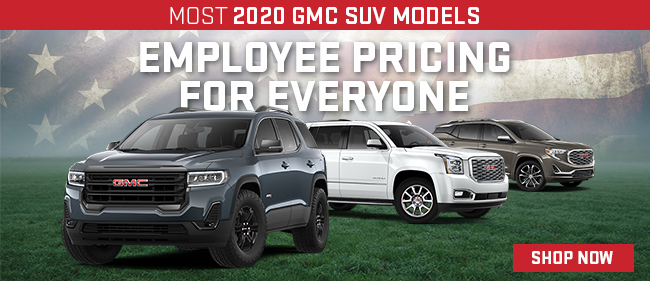 2020 GMC SUV Models