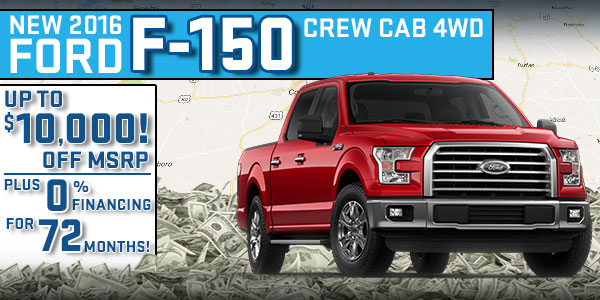 New 2016 Ford f-150