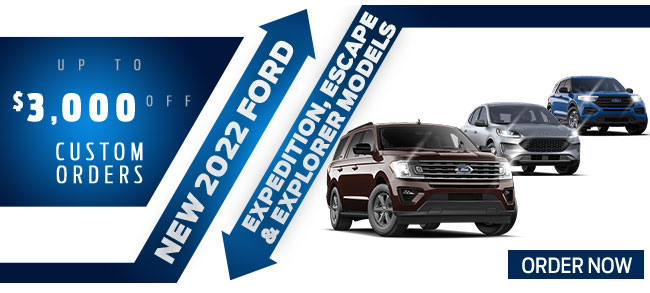 Special offers on Ford Vehicles
