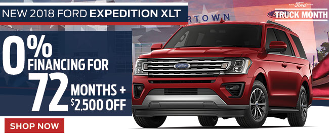 New 2018 Ford Expedition XLT