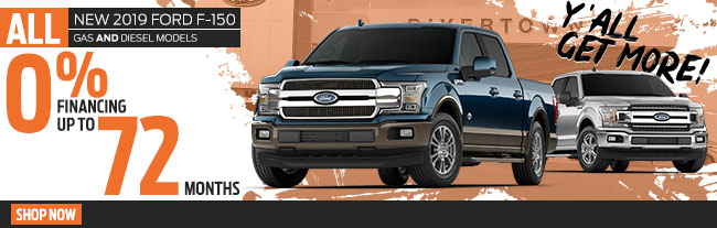 New 2019 Ford F-150 Gas AND Diesel Models