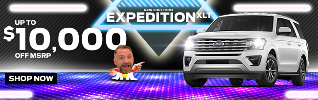 New 2018 Ford Expedition XLT
