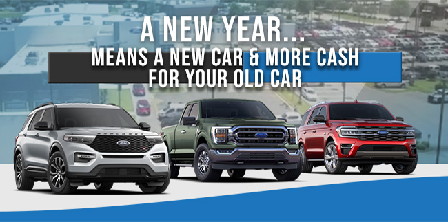 a new year means a new car and more cash for your old car