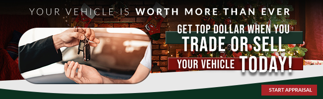 Your vehicle is worth more than ever - get top dollar when you trade or sell
