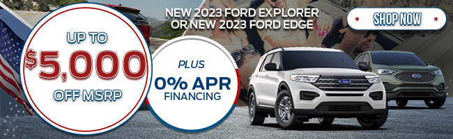 2022 Ford Explorer or Edge