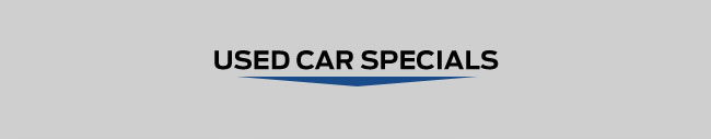 Used car specials