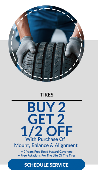 Tires buy 2 get 2 half off