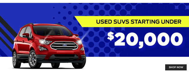 used SUVs from $20,000