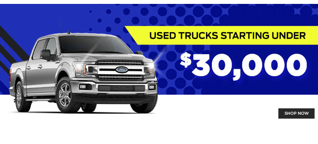 used trucks starting under $30,000