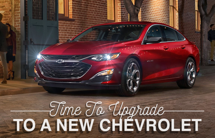 Time To Upgrade To A New Chevrolet