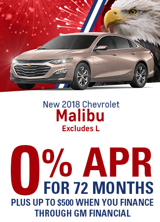 New 2018 Chevrolet Malibu Excludes L
