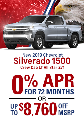 2019 Chevrolet Silverado 1500 Crew Cab LT All Star Z71