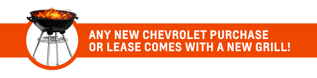 any new Chevrolet purchase or lease comes with a new grill