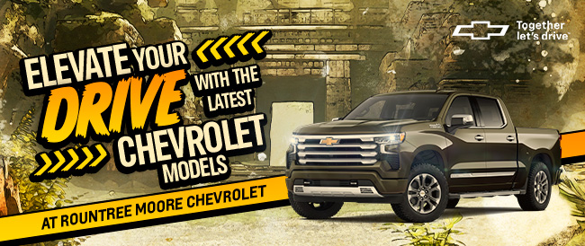 Elevate your drive at Rountree Moore Chevrolet