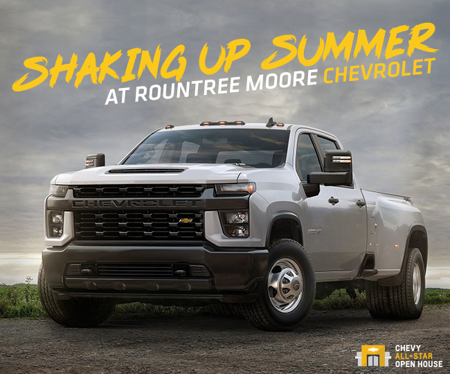 Shaking Up Summer At Rountree Moore Chevrolet