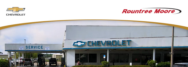 Rountree Moore Chevrolet store front