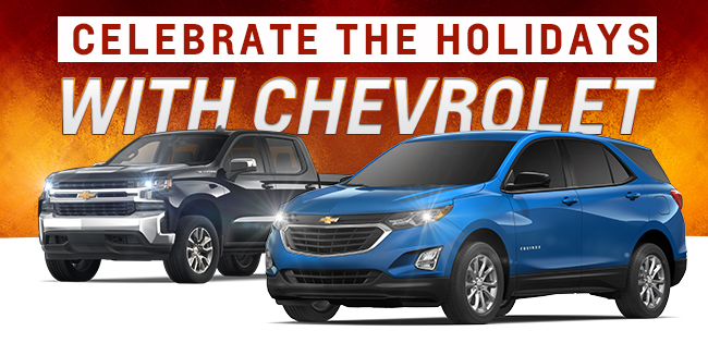 Celebrate The Holidays With Chevrolets
