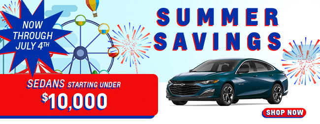 promotional offer on vehicles from Rountree Moore Chevrolet