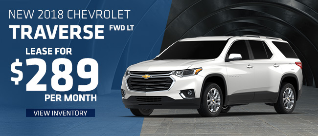 New 2018 Chevrolet Traverse FWD LT