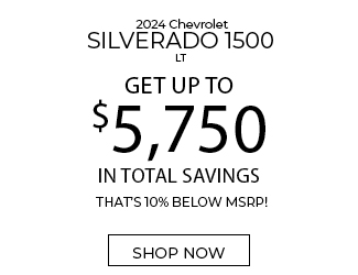 2024 Chevrolet Silverado 1500 offer