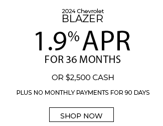 2024 Chevrolet Blazer offer