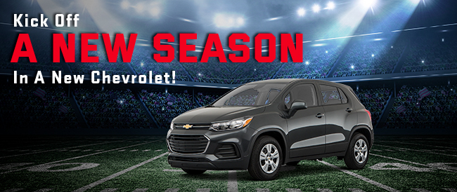 Kick Off a new season in a new Chevrolet