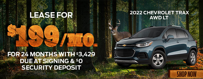 Trick out your ride & Treat Yourself, special apr offer on new Chevrolet models, click to visit inventory online