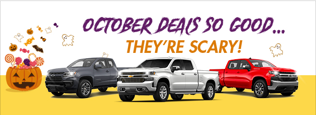 October Deals on Chevrolets