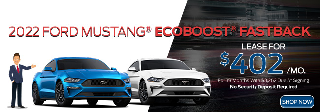 special offer on 2022 Ford Mustang