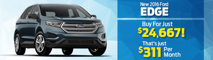 2016 New Ford Edge 