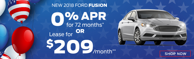 New 2018 Ford Fusion
