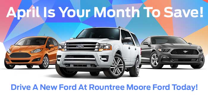 Drive A New Ford At Rountree Moore Ford Today!