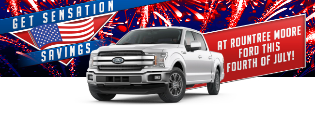 Get Sensation Savings At Rountree Moore Ford This Fourth of July!