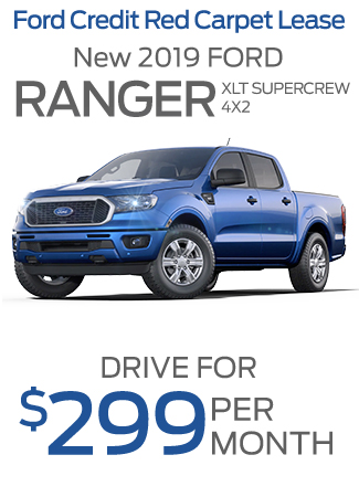 2019 Ford Ranger XLT SuperCrew 4x2