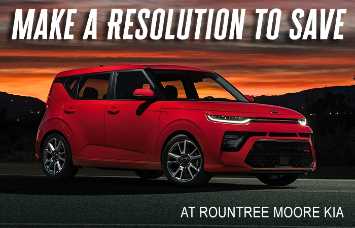 Make A Resolution To Save At Rountree Moore Kia!