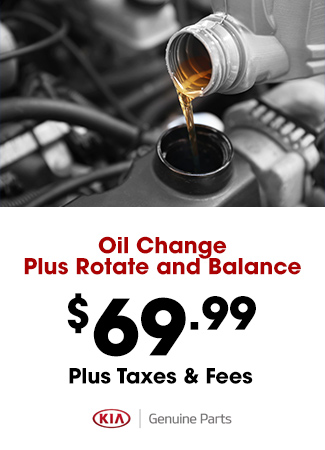 Oil Change Plus Rotate and Balance