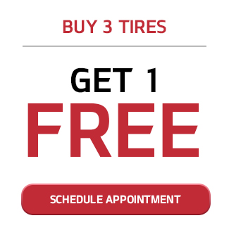 Buy 3 Tires Get 1 Free