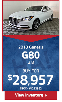 2018 Genesis G80 3.8