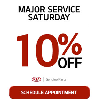 10% Off Major Saturday Service
