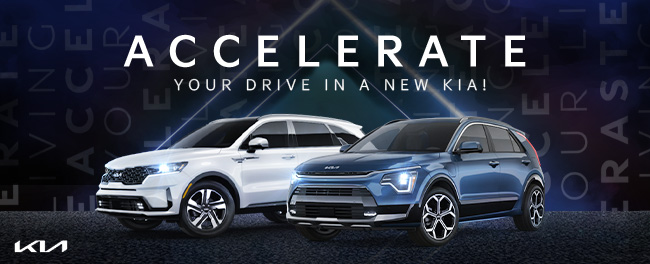 Accelerate your drive in a Kia at Rountree Moore Kia