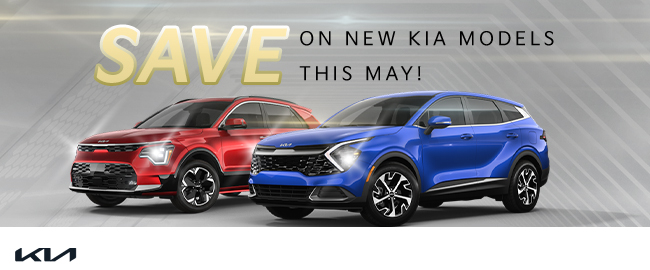 Save on New Kia Models this May