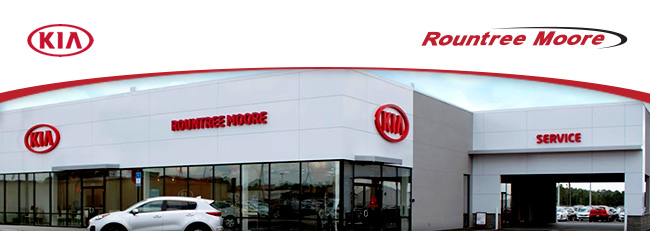 Rountree Moore Kia store front